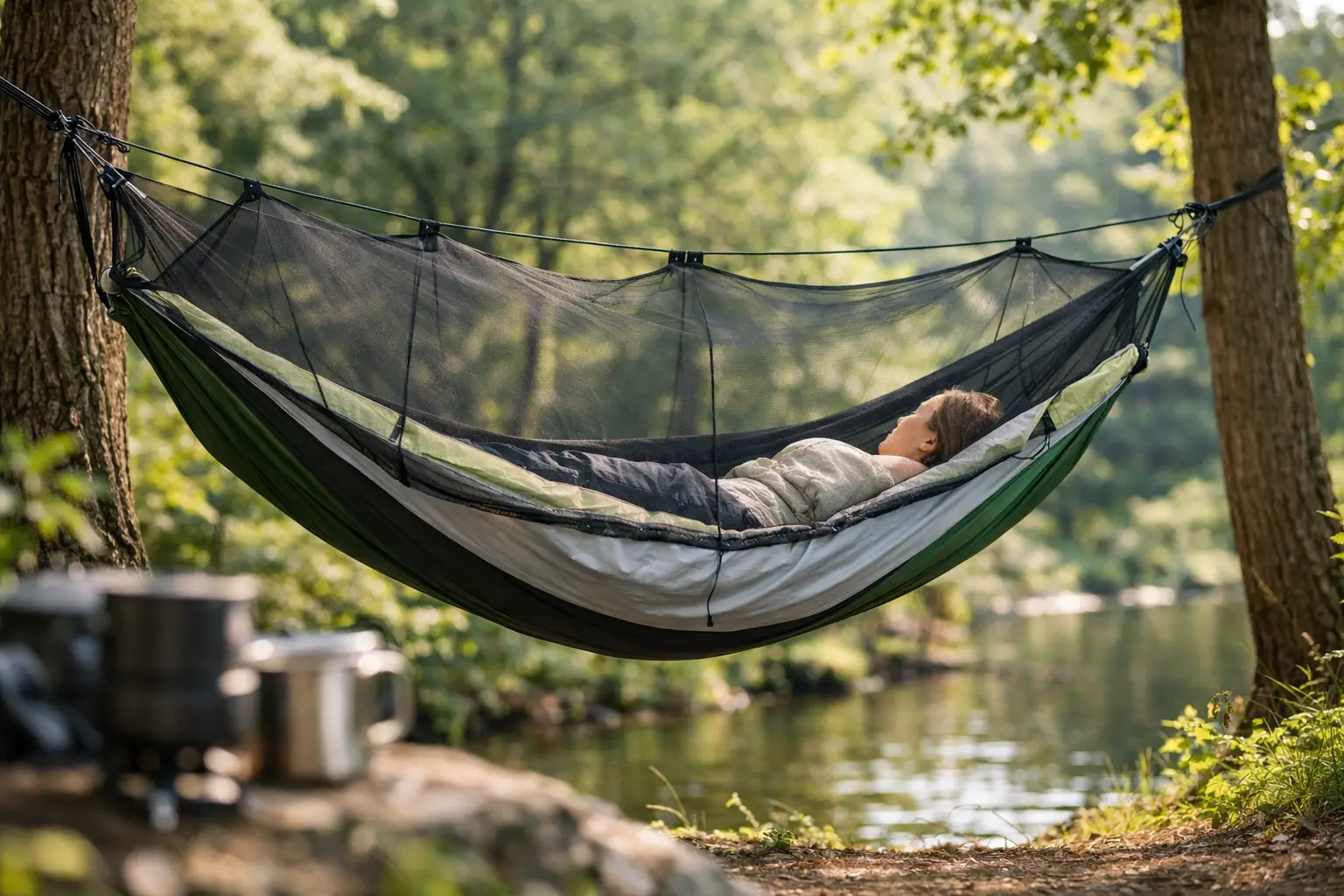 Mosquitera para hamacas: descanso sin picadas
