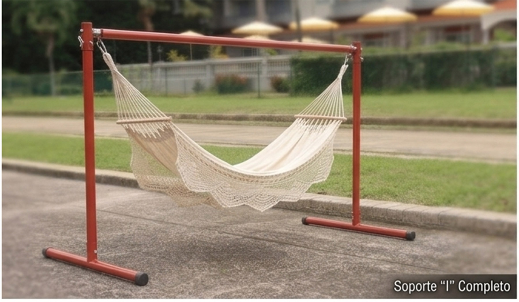 Soporte modular para hamaca: descanso sin obras