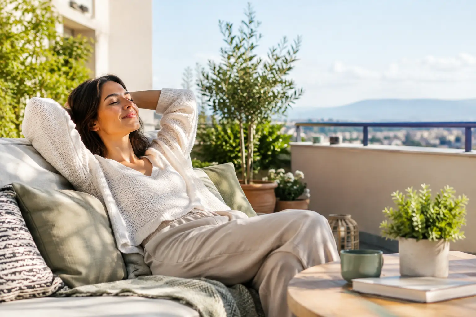 Cinco ideas para descansar en la terraza