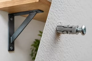 Soporte de acero versus anclaje de pared