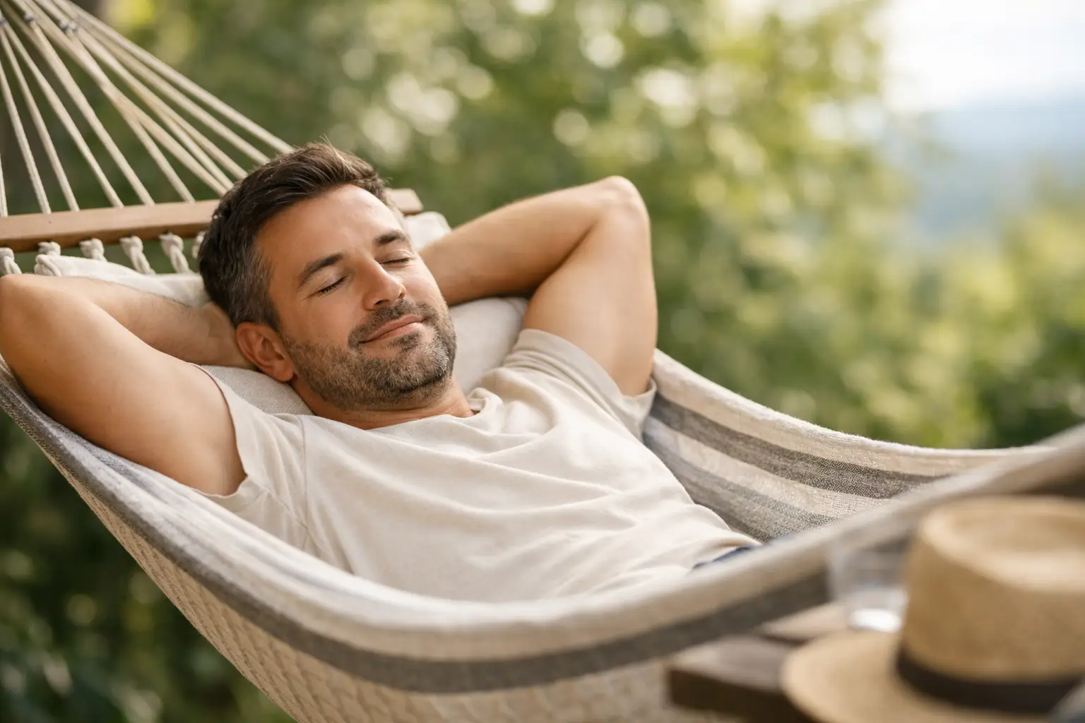 Tomar una siesta en hamaca sin despertar adolorido